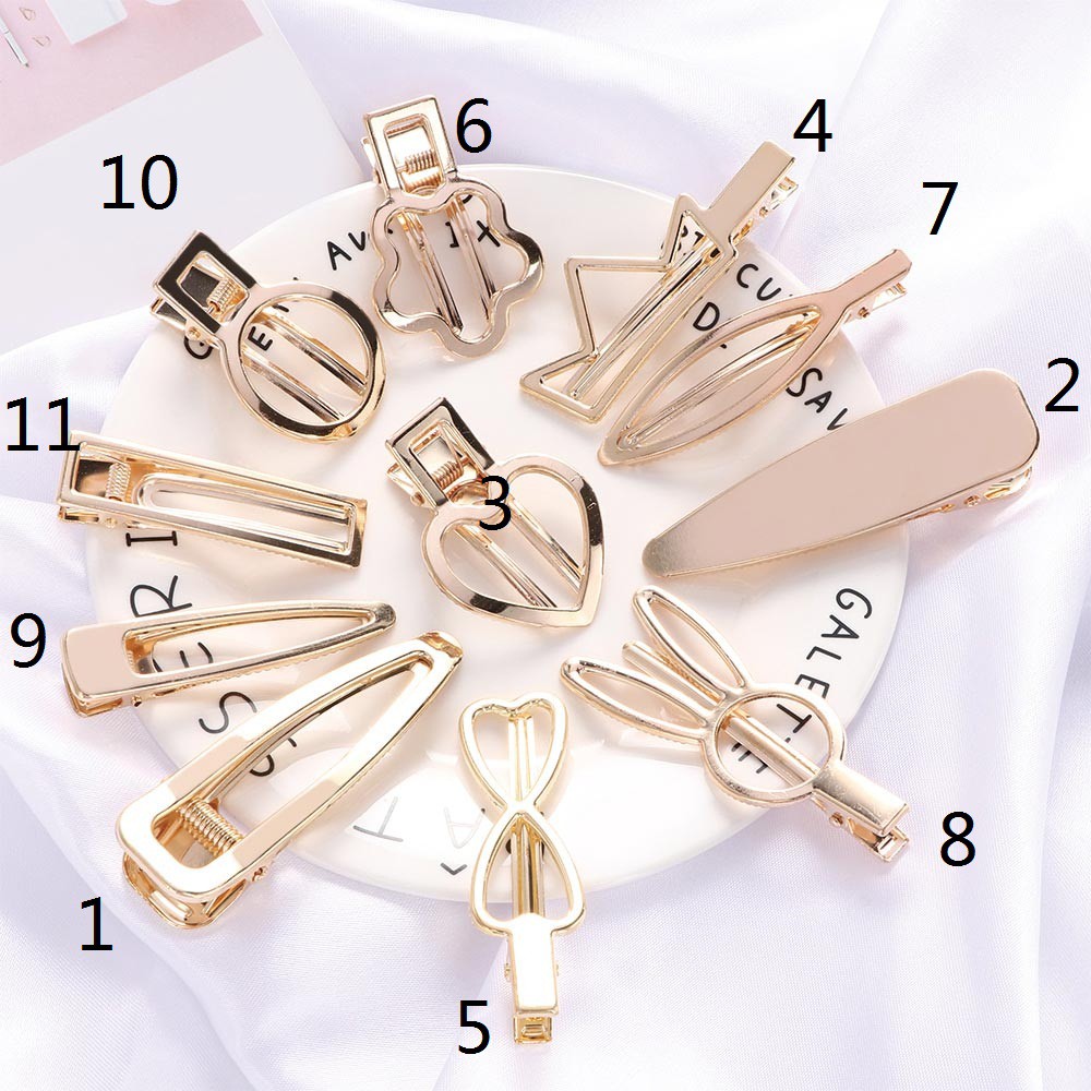 Kẹp tóc đính nơ rỗng