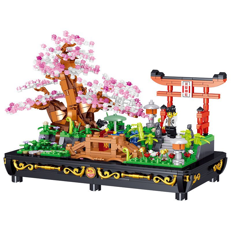 Đồ chơi trẻ em Lego Hình Cây Cherry/Cây Cảnh Xinh Xắn Dành Cho Bé