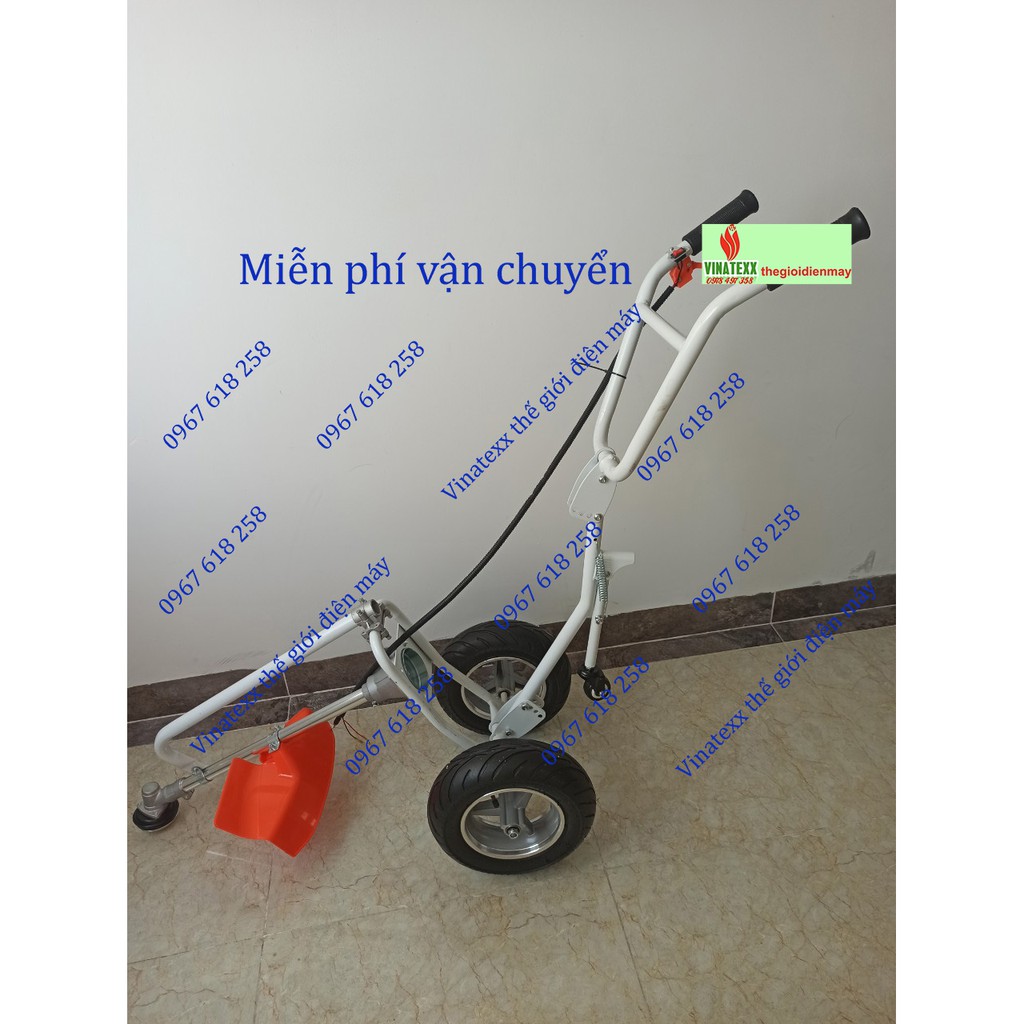 Khung máy cắt cỏ, hỗ trợ bà con tối đa tiện dụng để xới đất, cắt cỏ, làm vườn