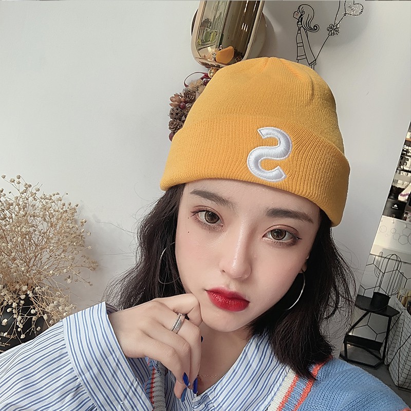 Nón Len Thêu Chữ S Phong Cách Hàn Quốc Sành Điệu