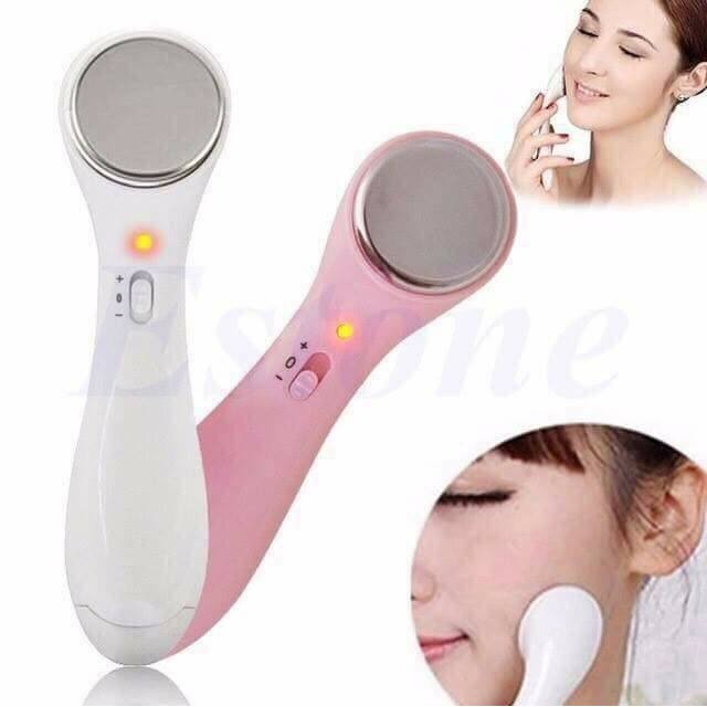 Máy massage mặt Ion mini cầm tay 2 chế độ