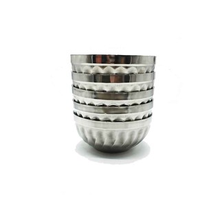 chén xoắn inox 2 lớp cách nhiệt