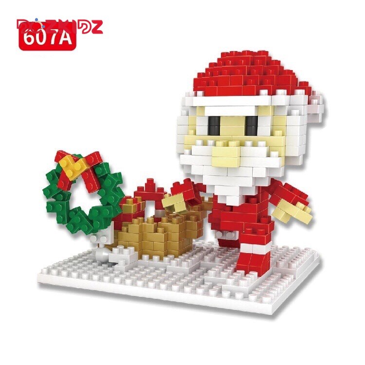 Đồ chơi Noel cho bé bộ xếp hình 290 đến 321 chi tiết  (loại nhỏ dày 3mm), bộ lắp ráp cho bé từ 6 tuổi - DOZKIDZ