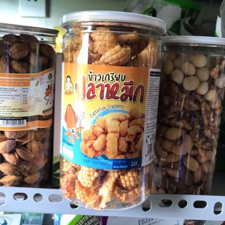 Snack mực Thái Lan dạng lon 210gram