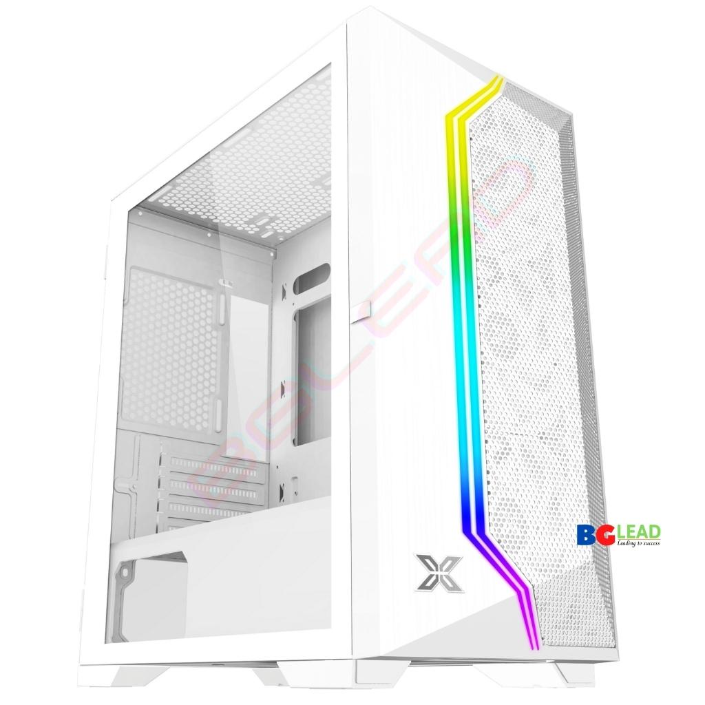 Vỏ case máy tính (Thùng máy tính) XIGMATEK GEMINI II PREMIUM GAMING M-ATX (Black / Artic / Orange / Year of Tiger)