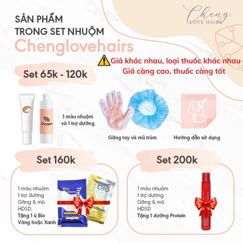 Thuốc nhuộm tóc NÂU HẠT DẺ Chenglovehairs, Chengloveshair, Chengloveshairs, Chenglovehair