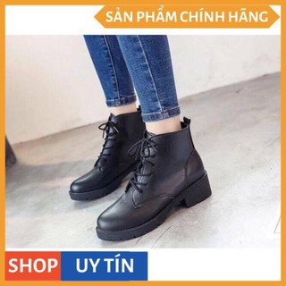 Bốt Nữ Dây Siêu Đẹp Đế 5Cm Hàng FullBox
