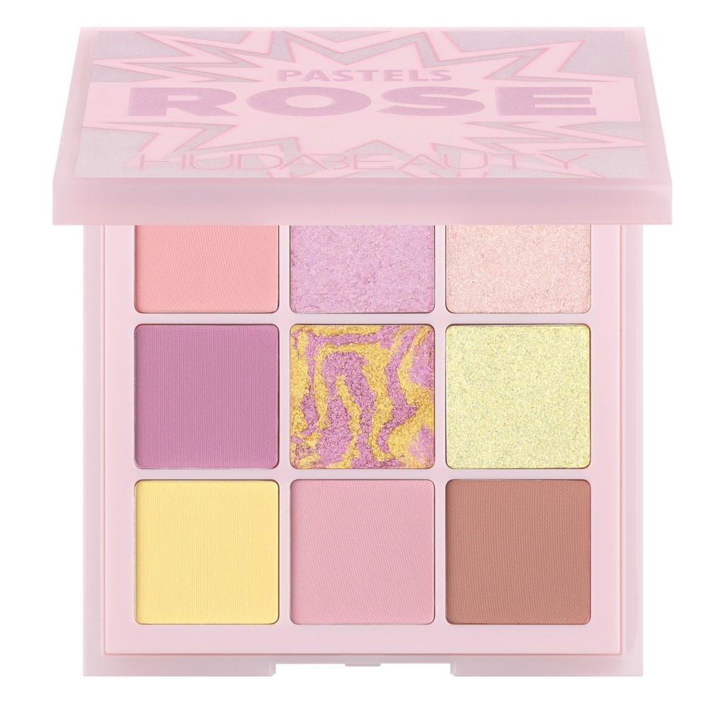 Huda Beauty - Phấn Mắt 9 Ô Pastels Rose Obnsessions  6,1g