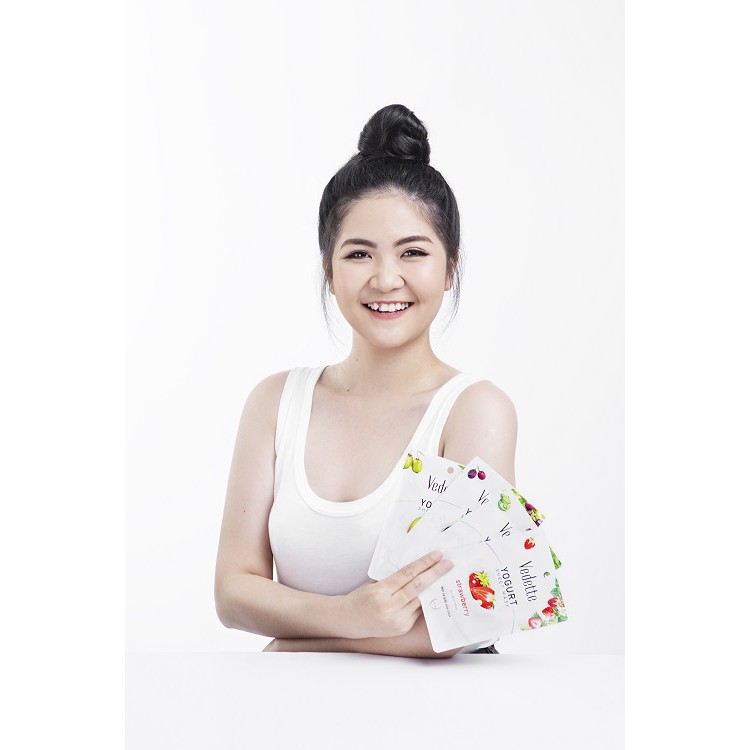 Combo 6 Mặt Nạ Giấy Sữa Chua Vedette Dưỡng Ẩm Mịn Màng Spa Series Yogurt Mask