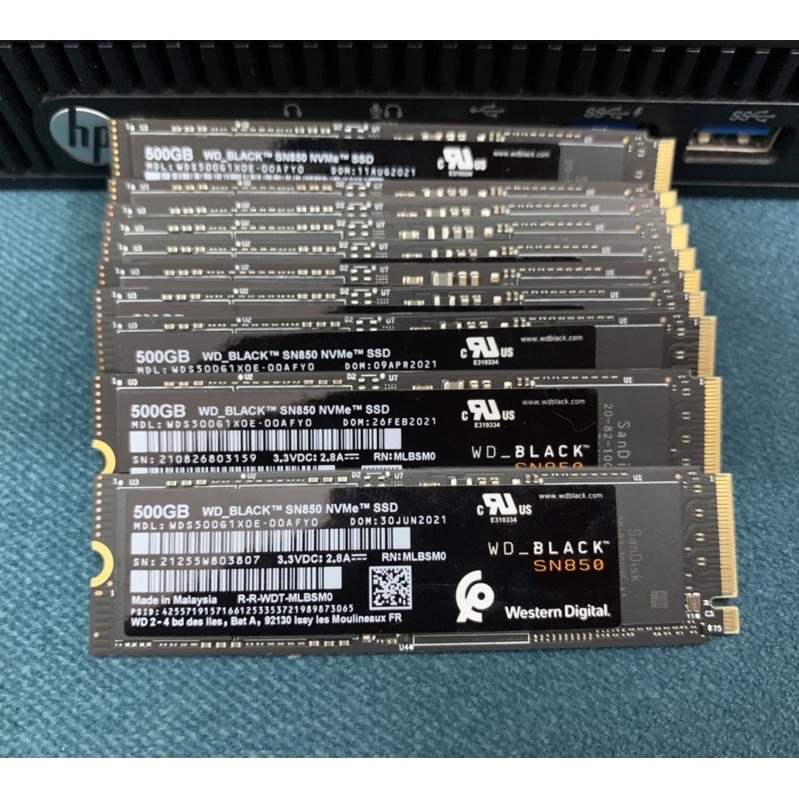 Ổ cứng SSD giao tiếp nvme PCIe gen 4x4 WD-Black SN850