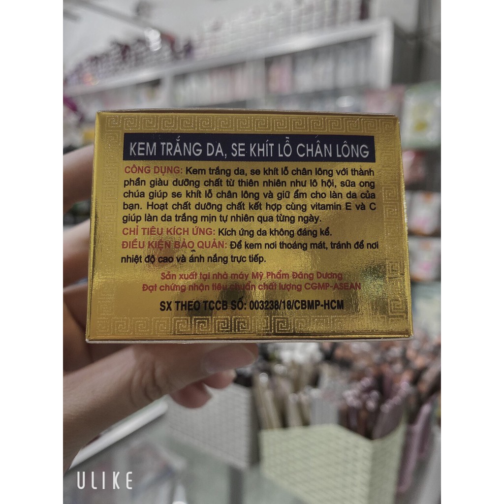 kem mủ trôm trắng da,thu nhỏ lỗ chân lông 6g [ chuẩn hàng cty 100%]