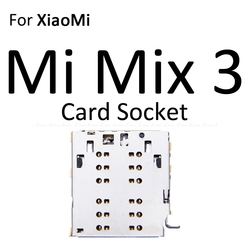 Khay Đựng Thẻ Sim Thay Thế Cho XiaoMi Mi Mix 3 2S 2 Micro SD