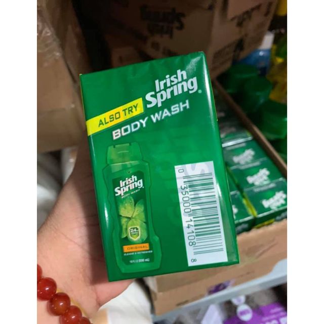 set 3 Xà Bông Cục Irish Sring,