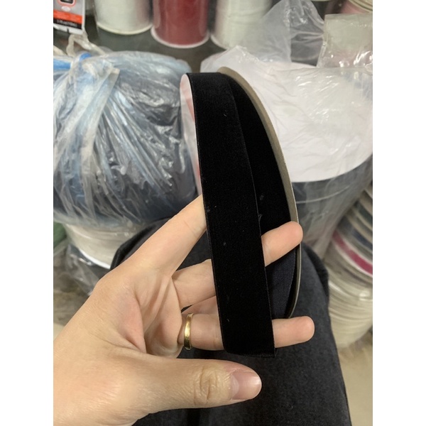 Nhung 1,5cm cuộn 22,m