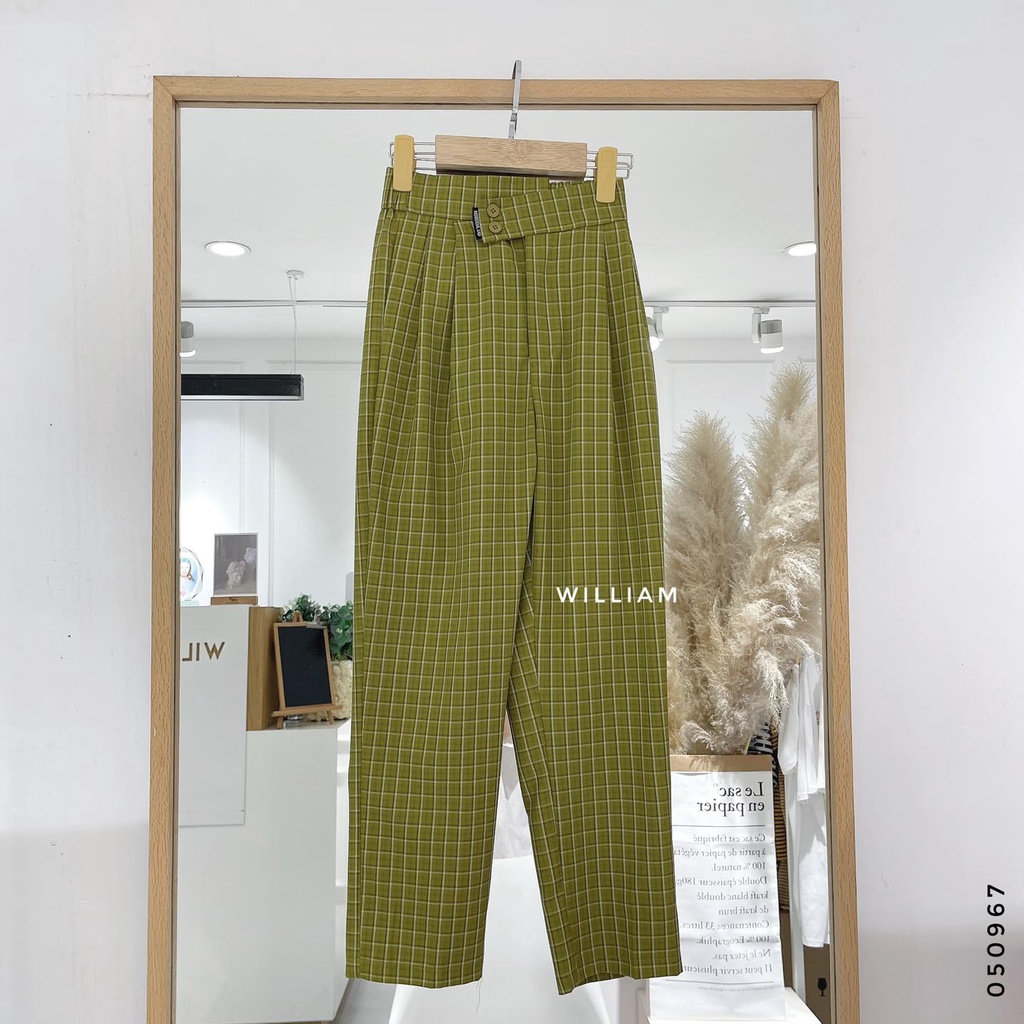 Quần tây caro 1009