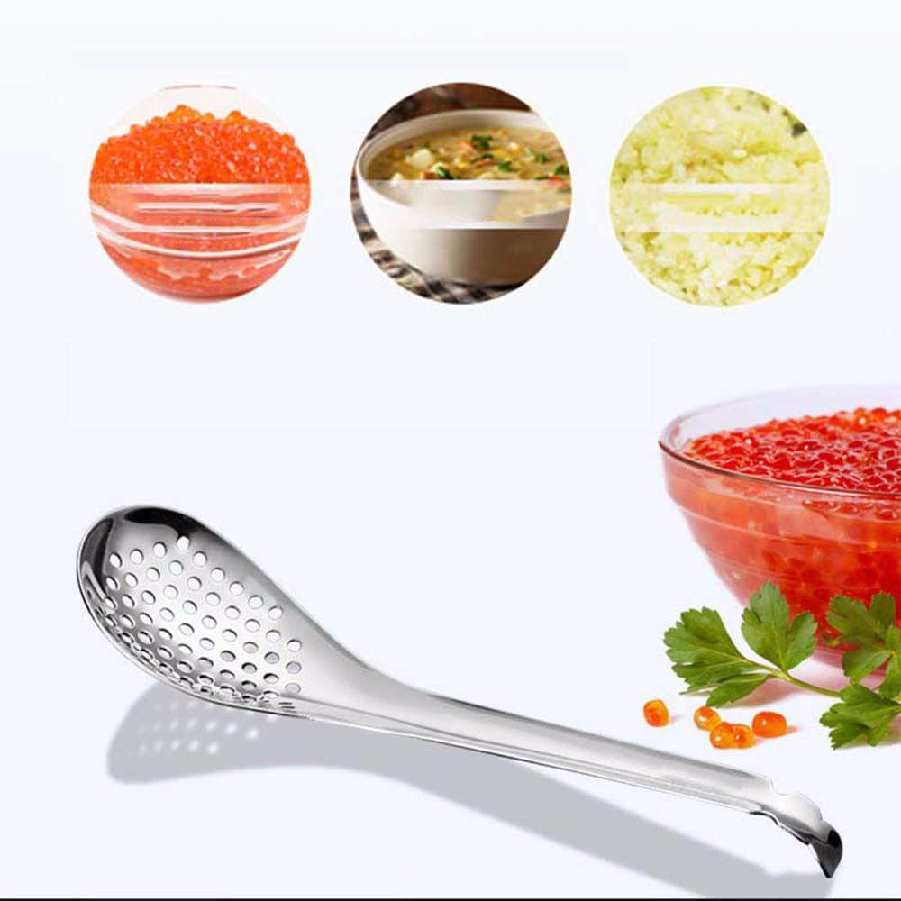 Muỗng Lọc Bằng Thép Không Gỉ Tiện Dụng Cho Nhà Bếp