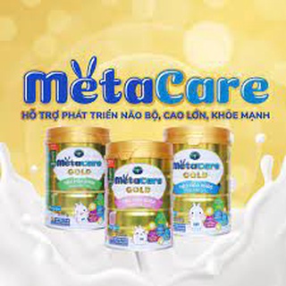 MẪU MỚI Sữa bột Metacare Gold số 0+, 1+, 2+ Lon 900g Date 2023