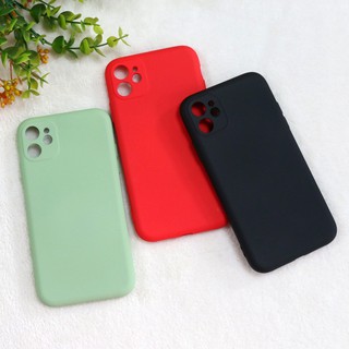 Ốp điện thoại bằng silicon có lớp đệm bên trong bảo vệ cho IPHONE 11