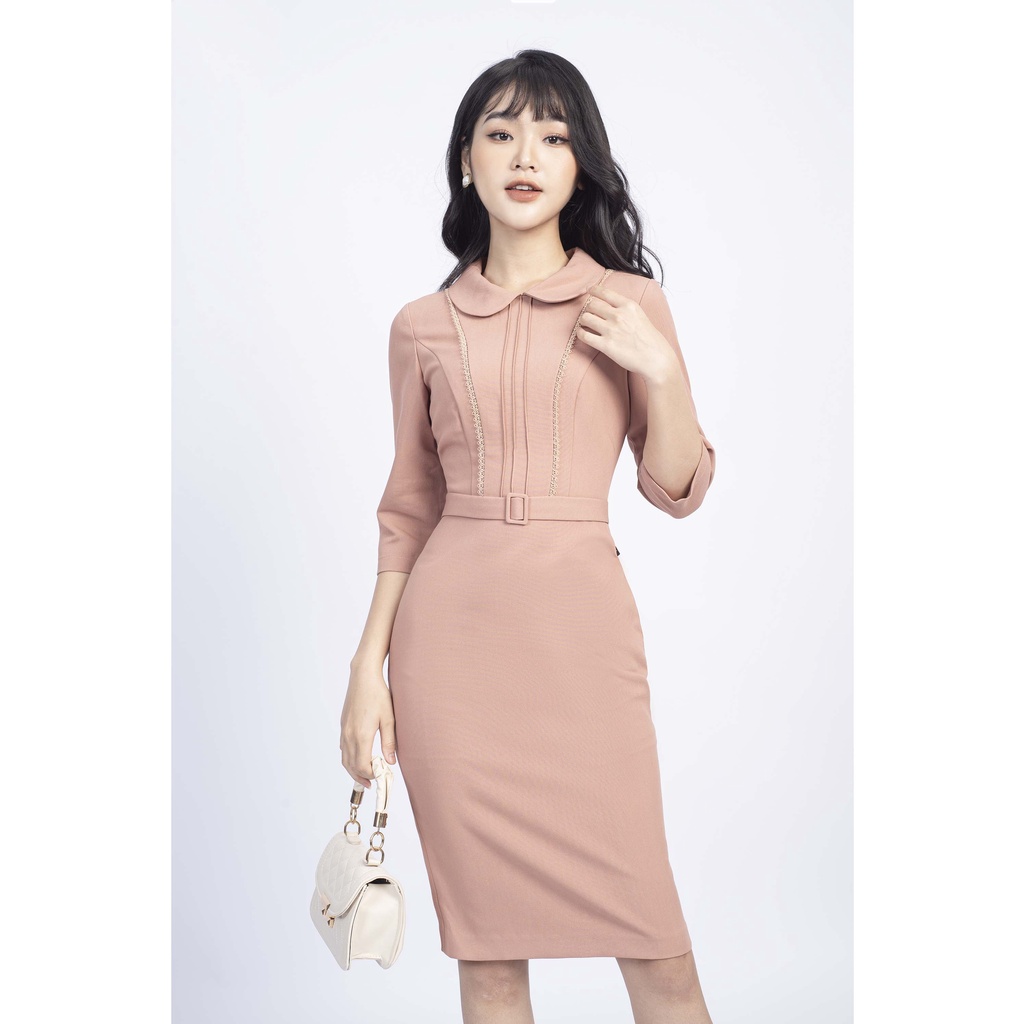 Đầm ôm, tay lỡ, kẹp ren MMOutfit M-DA070721292