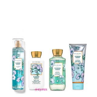 Bộ Sản Phẩm Mist Xịt Toàn Thân, Gel Tắm, Lotion BBW Blooming Garden Từ Mỹ