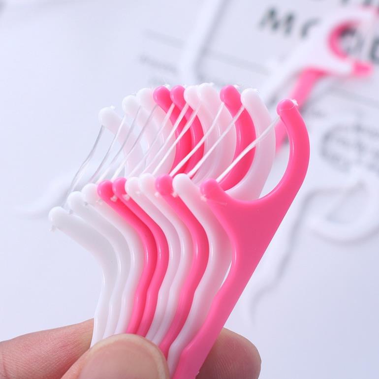 Set 25 Chỉ Nha Khoa Vệ Sinh Răng Miệng Dùng Một Lần An Toàn Tiện Dụng