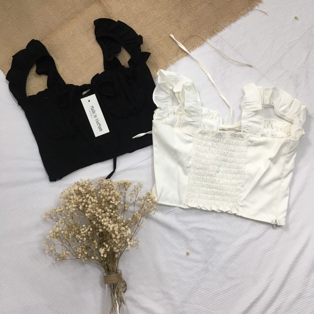 Áo Crop 2S Quay Bèo Sexy