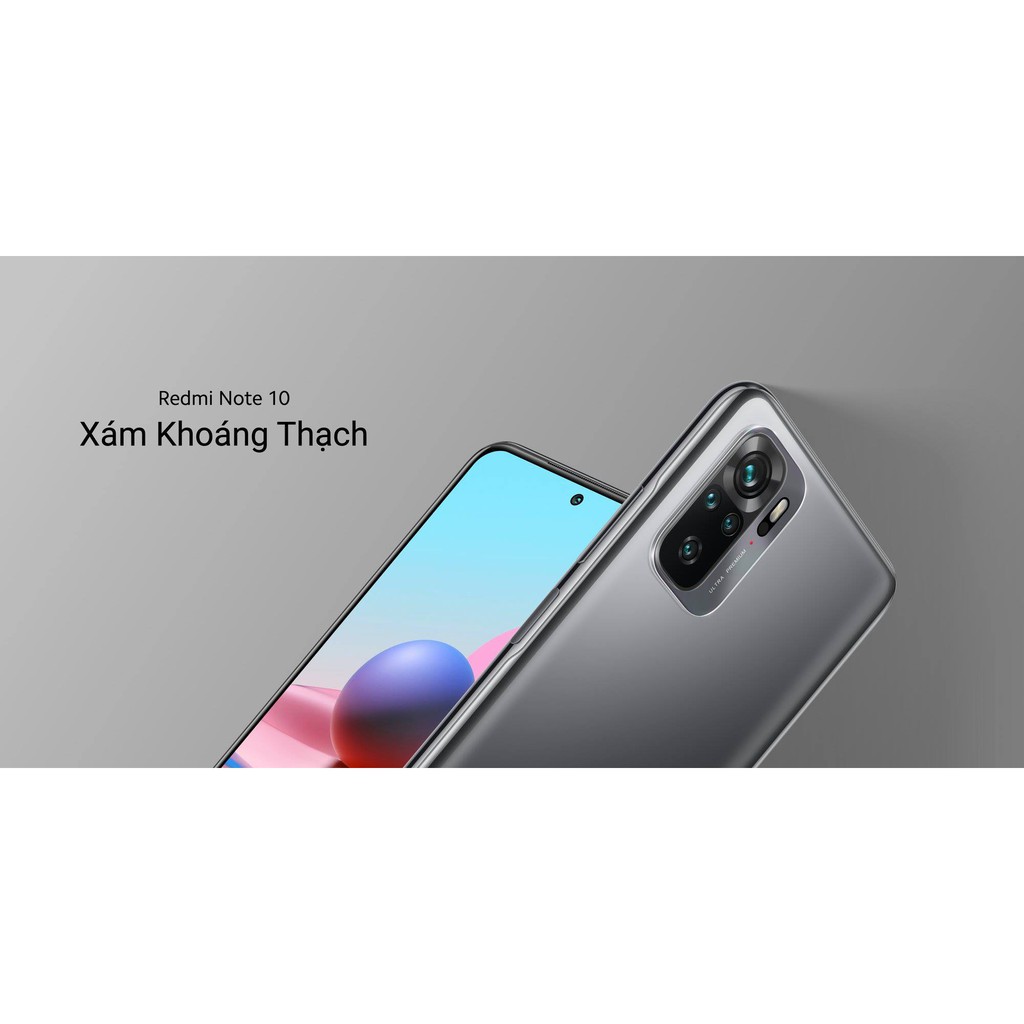 Điện thoại Xiaomi Redmi Note 10 | 6G - 128GB | SNAP678 - Hàng Chính Hãng Digiworld (Có sẵn Tiếng Việt)