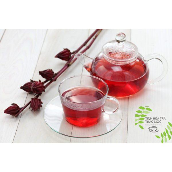 Trà hoa atiso đỏ đường phèn mật ong tốt tiêu hoá hibiscus tea 1 kí