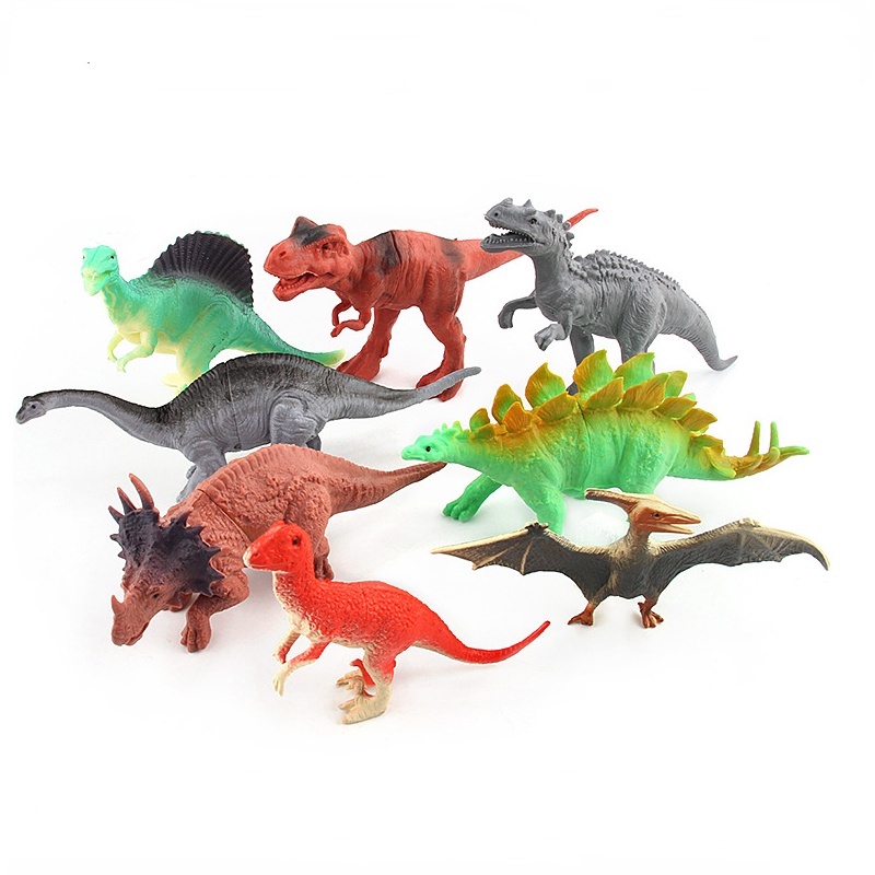 SEA SUN TOYS Set 12 /8 mô hình khủng long đồ chơi cho bé vui nhộn độc đáo