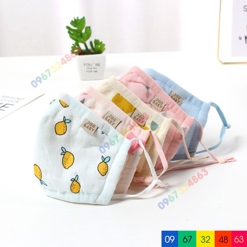 Khẩu trang xô QUAI NÚT điều chỉnh tiện lợi an toàn cho bé