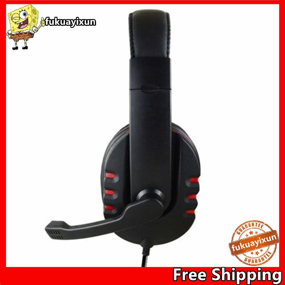 Tai Nghe Chơi Game Có Dây 3.5mm Kèm Mic Cho Ps4 Laptop Xbox One