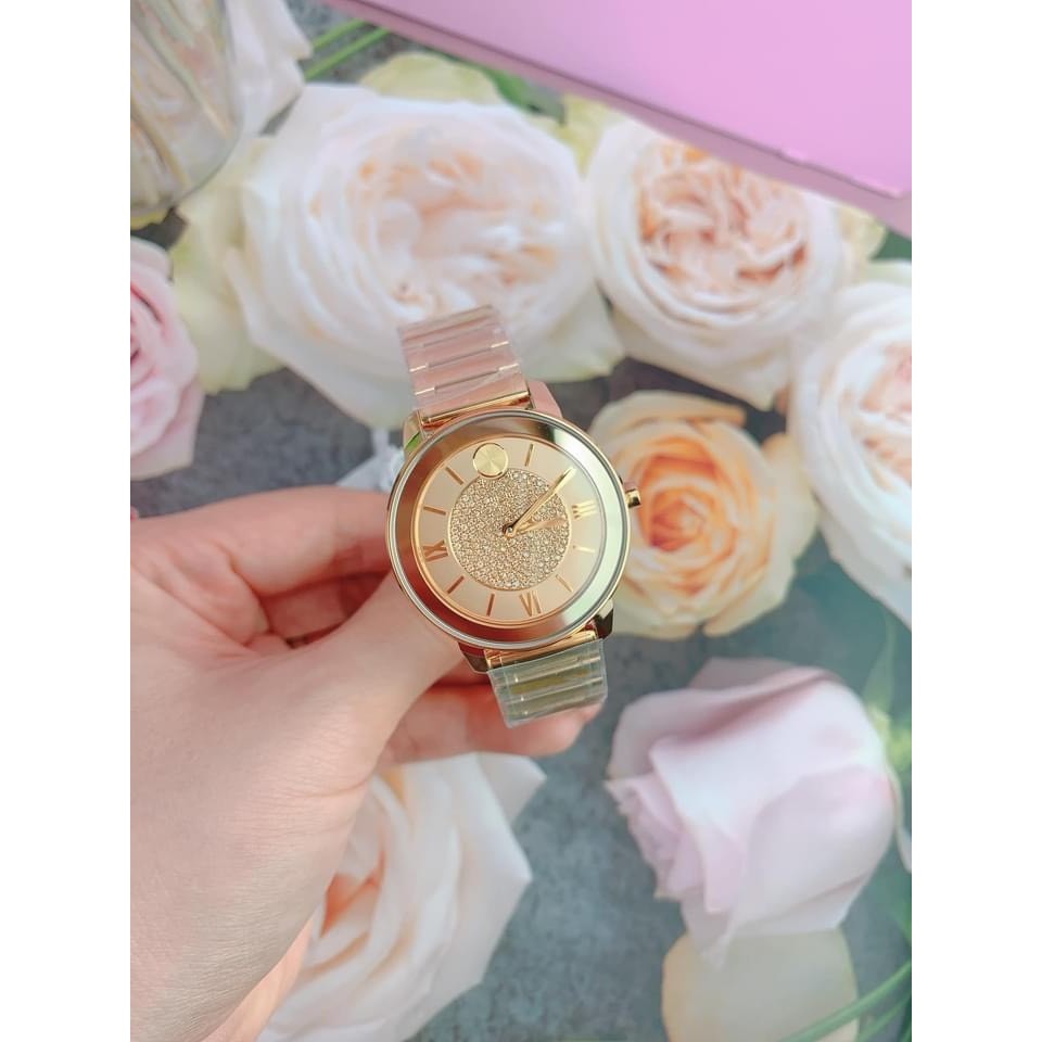 Đồng Hồ Nữ Movado Bold 3600659 Gold 32mm