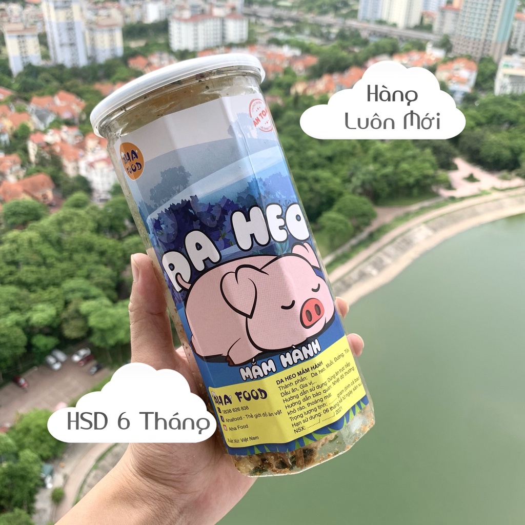 Da heo mắm hành cao cấp loại 1- Da heo xóc tỏi - Da heo muối ớt lá chanh - Da heo giòn chuẩn nhà làm, đồ ăn vặt ăn là mê | BigBuy360 - bigbuy360.vn