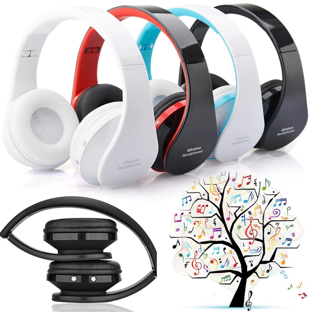 Tai nghe Bluetooth Chụp Tai Có Mic NX15 Chống Ồn Headphone Máy Tính Không Dây Chơi Game  Nghe Nhạc HIFI