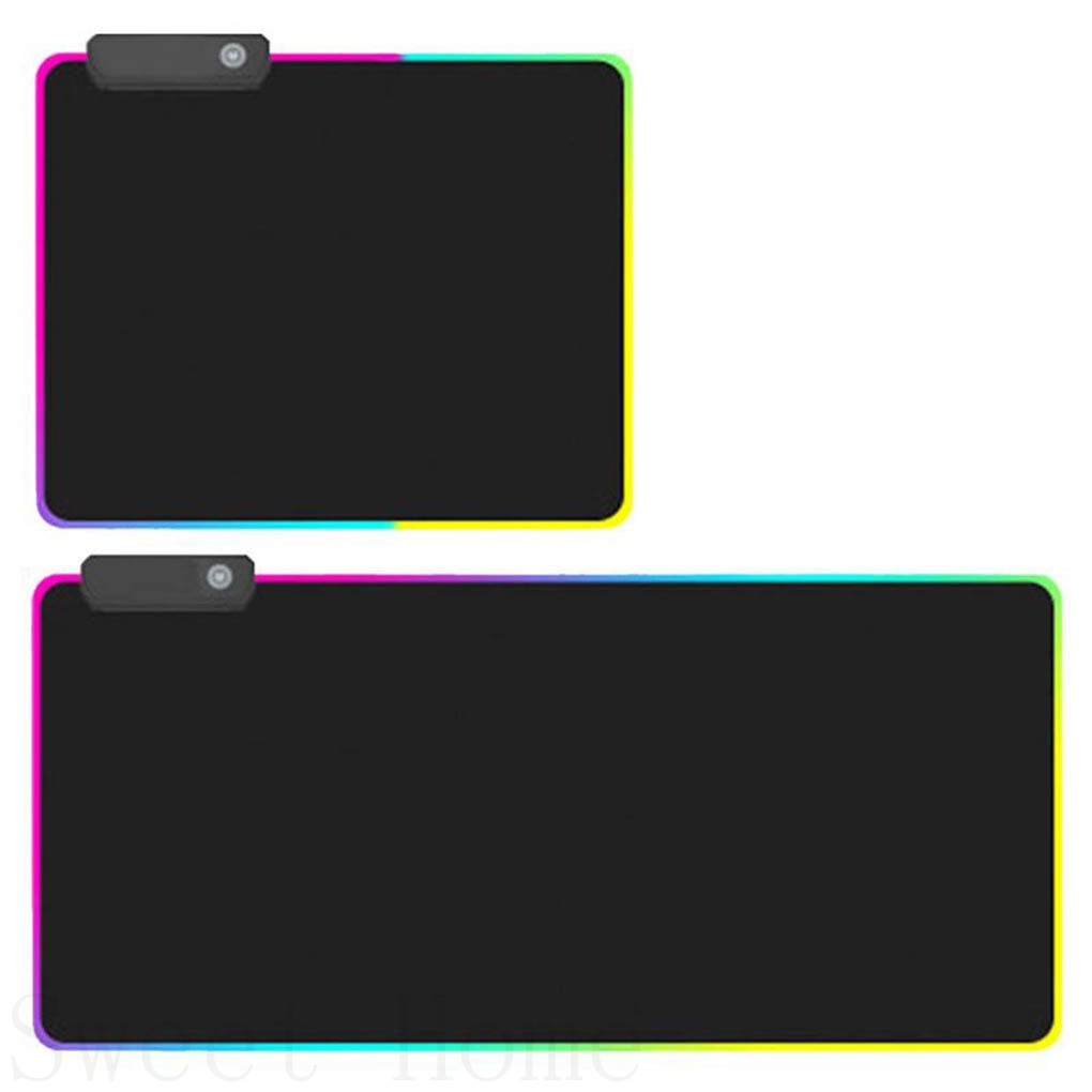 Tấm Lót Chuột Và Bàn Phím Chống Trượt Có Đèn Led Rgb