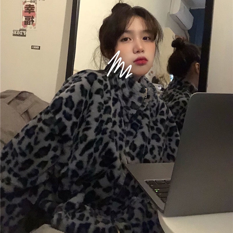 Áo lông thỏ giả báo 2 mẫu 2 màu