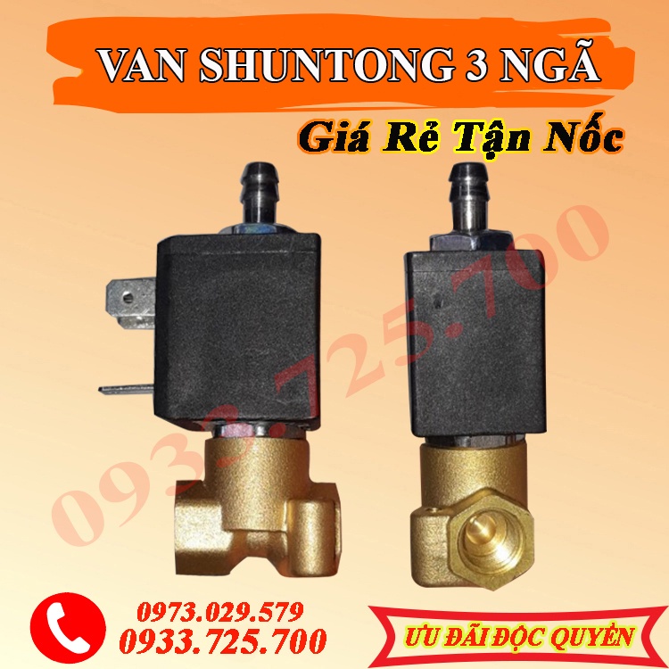 Van Điện Từ SHUNTONG 3 Ngã Máy Pha Cà Phê - Phụ Kiện & Linh Kiện Máy Pha Cafe.