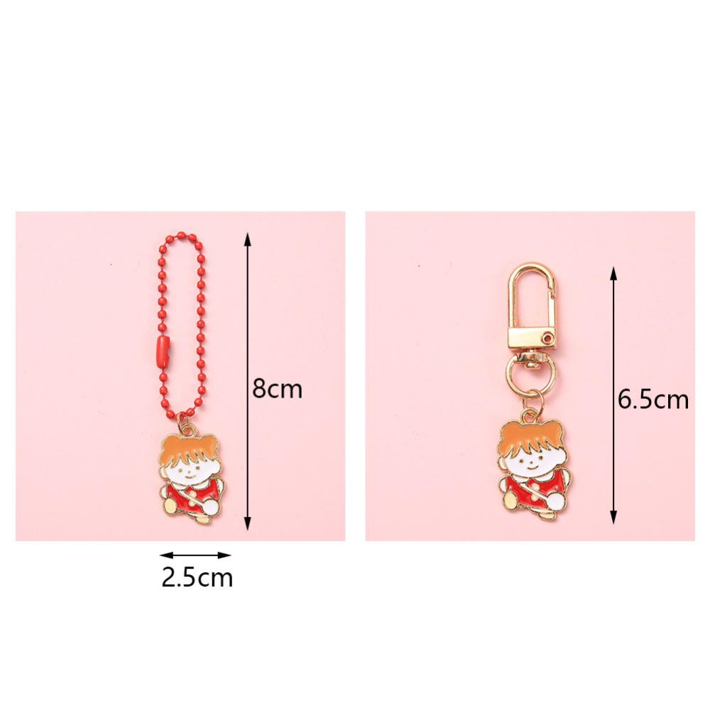 Móc Khóa Hình Động Vật Hoạt Hình Dễ Thương E7V6