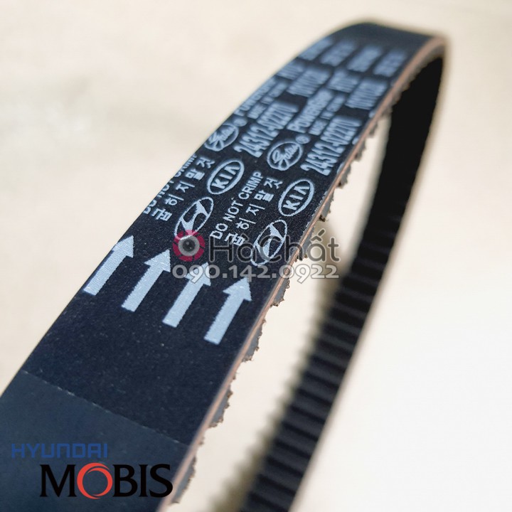 Dây curoa cam Kia Morning 🚘 HYUNDAI MOBIS nhập khẩu Hàn Quốc 🎯 Dùng chung cho Hyundai i10 & Getz 🚘 Dây đai cam