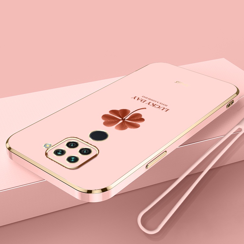 Ốp Điện Thoại Silicon Mạ Viền Đơn Giản Sang Trọng Cho Xiaomi Redmi Note 9 4G Note 9s 9 Pro Max