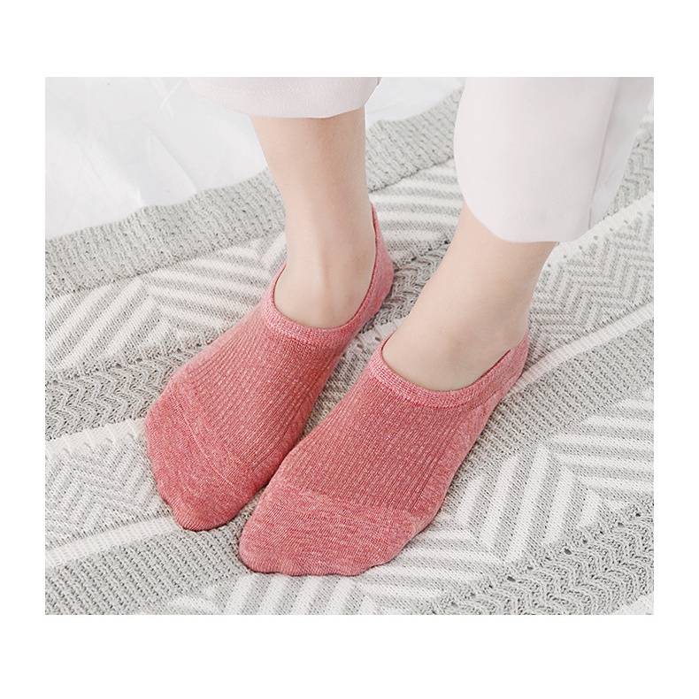 Vớ tàng hình cổ ngắn màu kẹo thời trang hè cho nữ