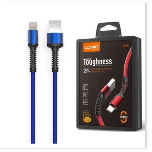 Cáp sạc chống gãy LDNIO LS63 - LS63 1M