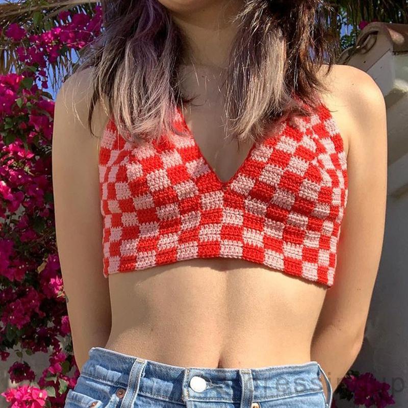 Áo thun không tay hở lưng cá tính cho nữ