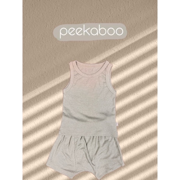 Peekaboo Chính Hãng Bộ Đồ Bé Trai, Bé Gái Chất Cotton