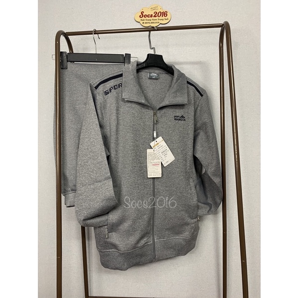 Bộ Quần Áo Nỉ Nam Trung Niên Quảng Châu cao cấp thu đông chất nỉ Hàn đẹp mịn + hàng có sẵn tặng bố biếu ông.