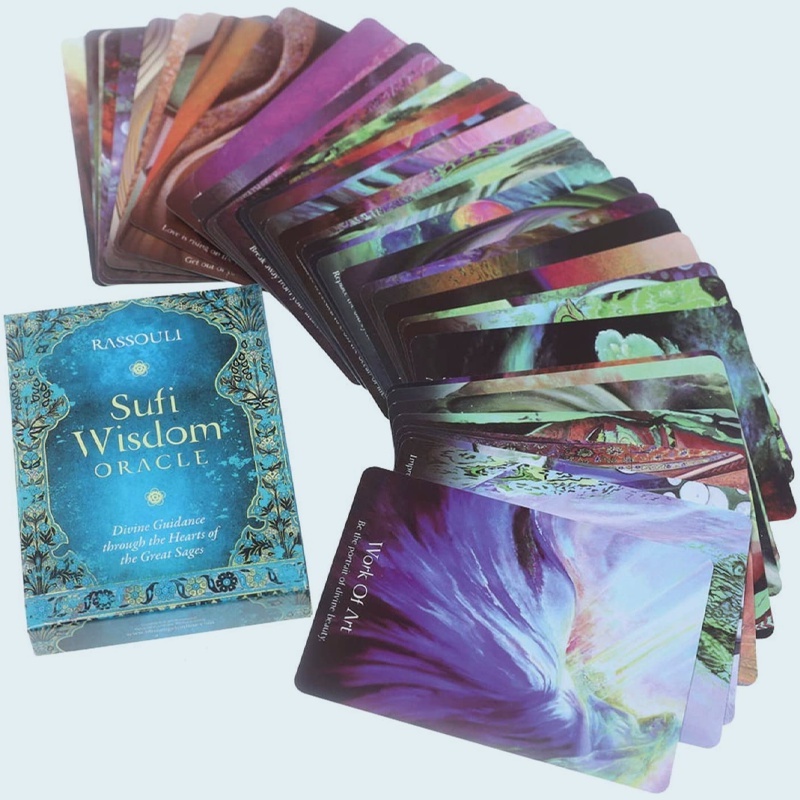 Sufi Wisdom Oracle Cards Deck Tarot Game