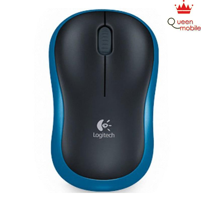 Chuột không dây Logitech M185 Xanh dương