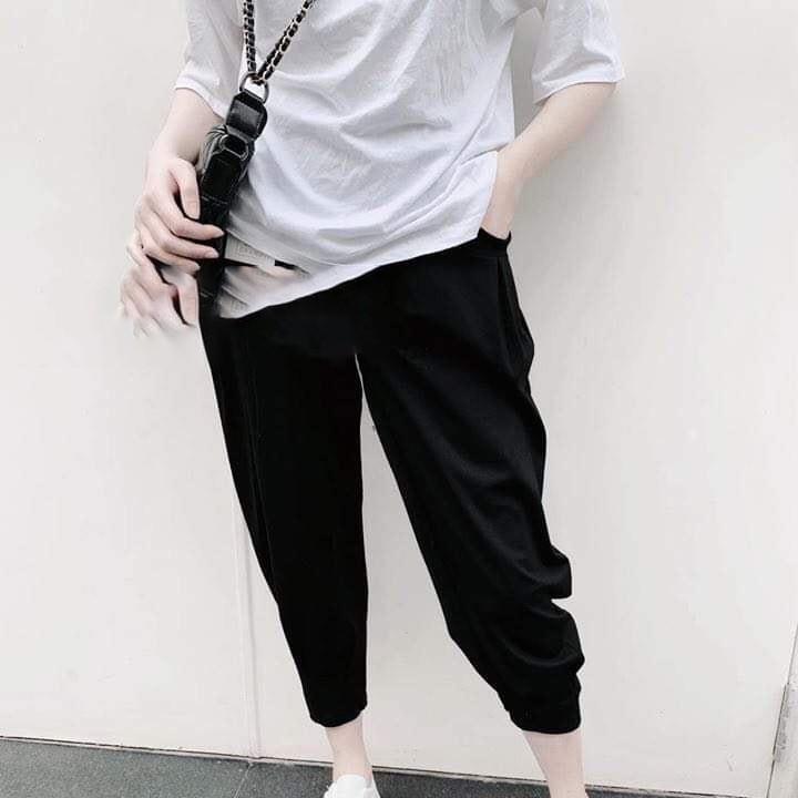 Quần Bom Lửng Xoắn Thun Gân