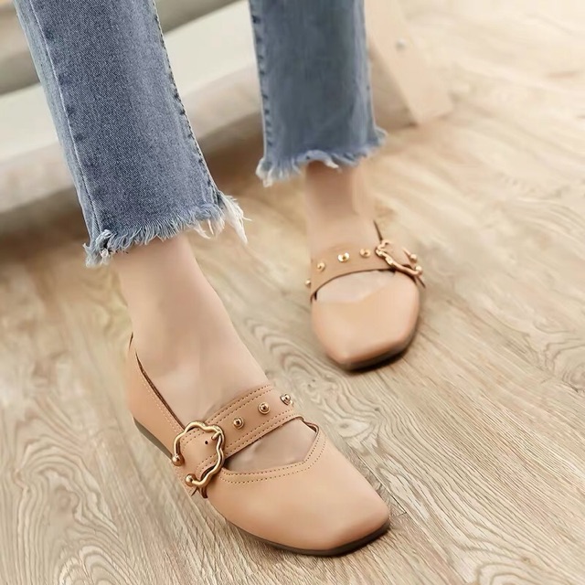 (ORDER) Giày tiểu thư vintage quai ngang đinh tán BIG SIZE 35-42_ CÓ ẢNH THẬT | BigBuy360 - bigbuy360.vn