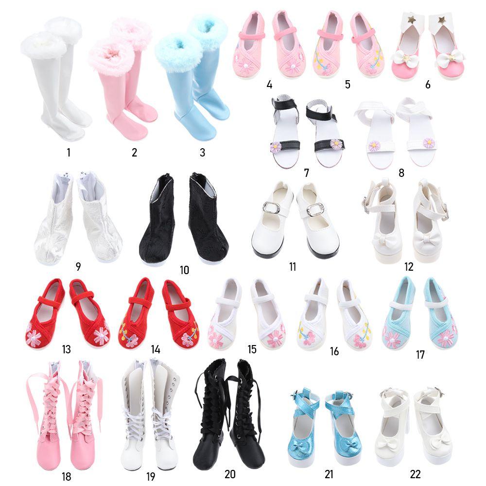 Giày Vải Thời Trang Cho Búp Bê 7.8CM 22 Kiểu